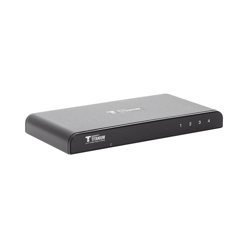 TT-314-PRO-Divisor (Splitter) HDMI 4K de 1 Entrada a 4 Salidas