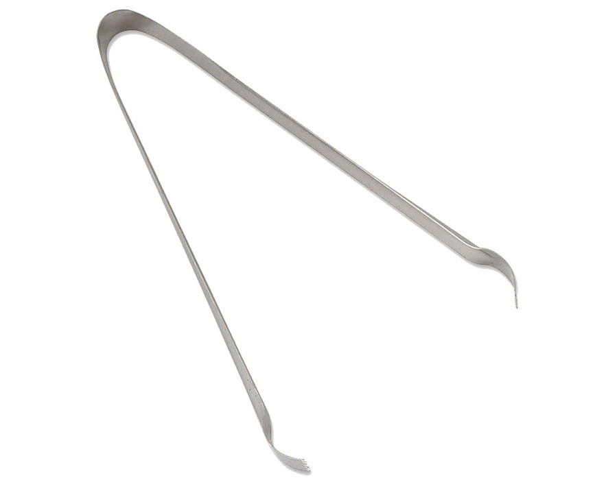 IT-1 ) ICE TONGS- BRUSHED