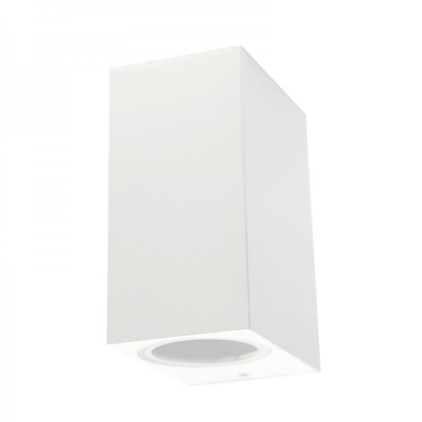 9268/BL + (2)GU10LED-Luminario blanco