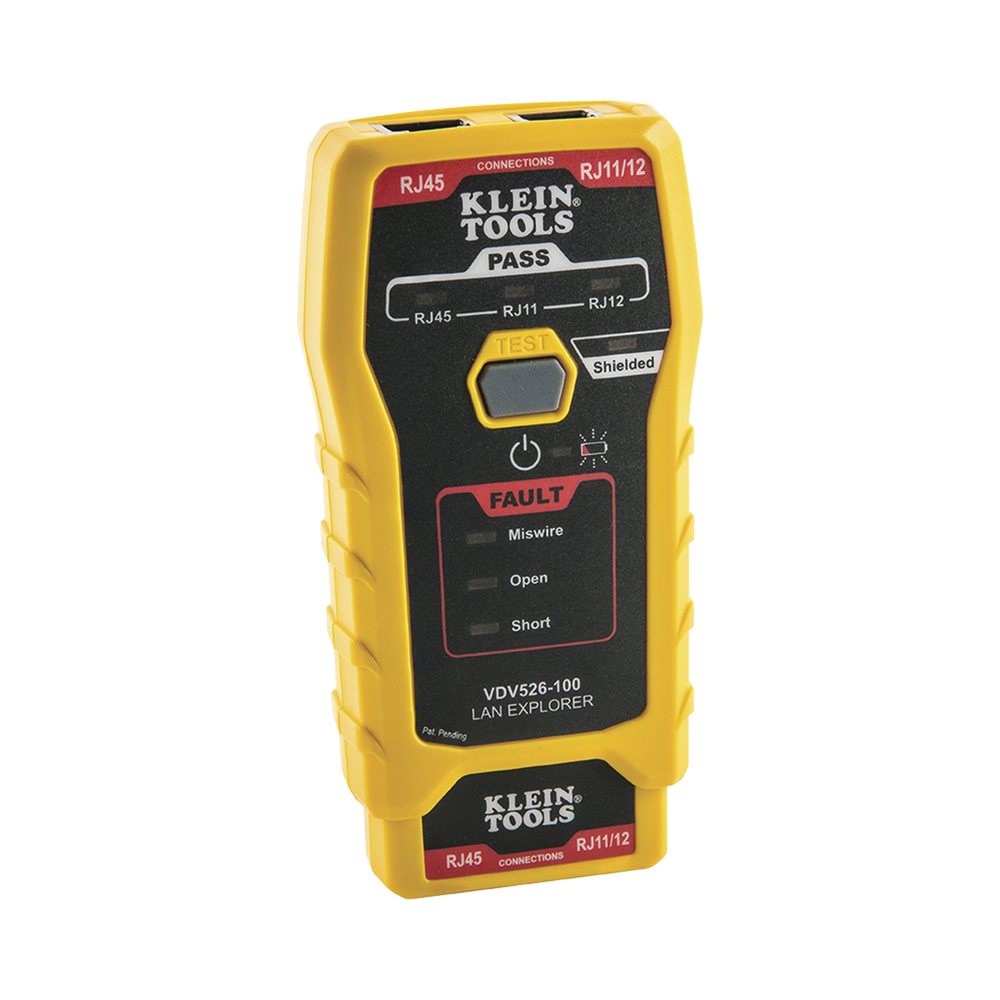 VDV526-100-Probador de Cables de Red y Probador de Cables de Datos LAN Explorer™ con Transmisor Remoto