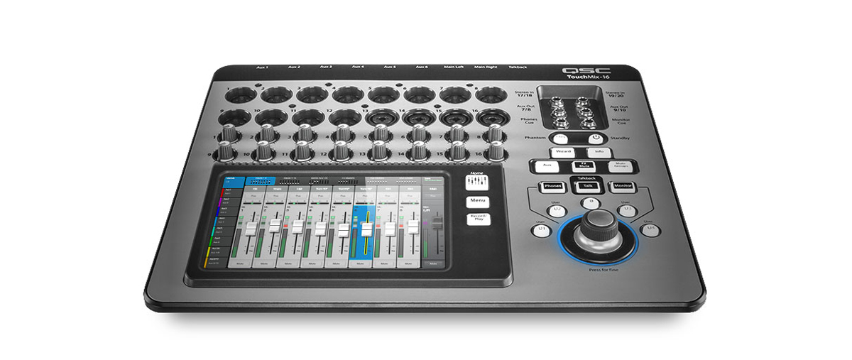 TouchMix-16-22-Channel Compact Digital Mixer