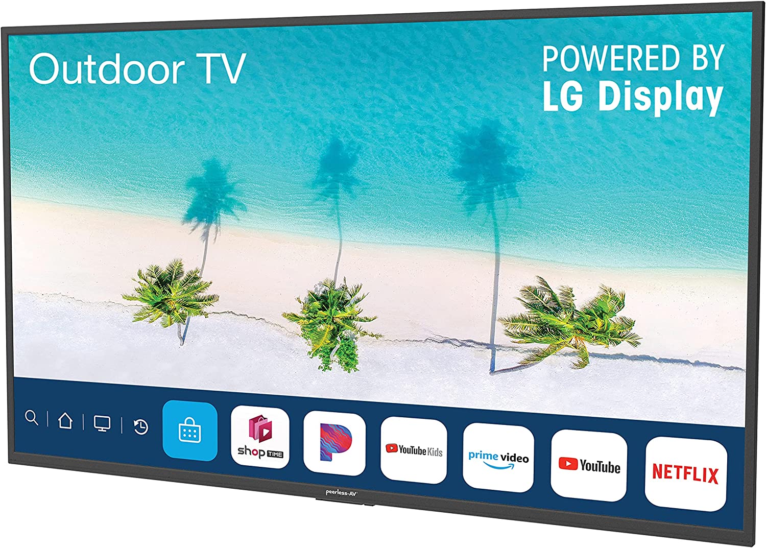 NT653 - Neptune NT653 65” Partial Sun 4K HDR Smart Outdoor TV with Outdoor Mount