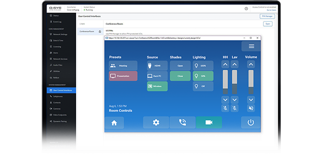 SL-QSE-110-P - SOFTWARE PARA EL SISTEMA Q-SYS