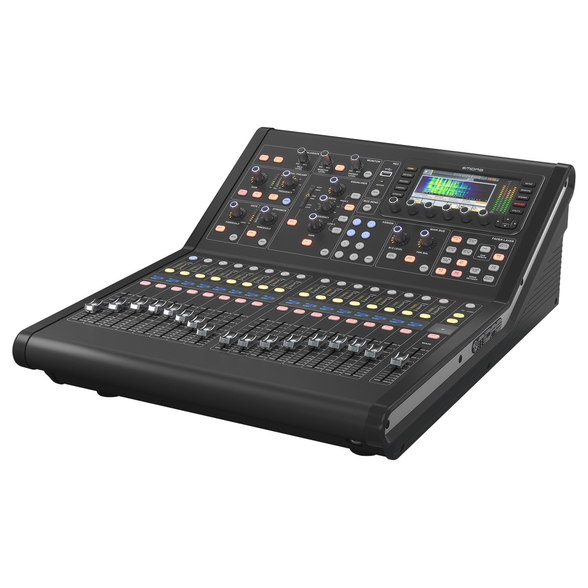M32R-Consola digital para uso en estudio y shows en vivo, 40 canales de entrada simultáneos