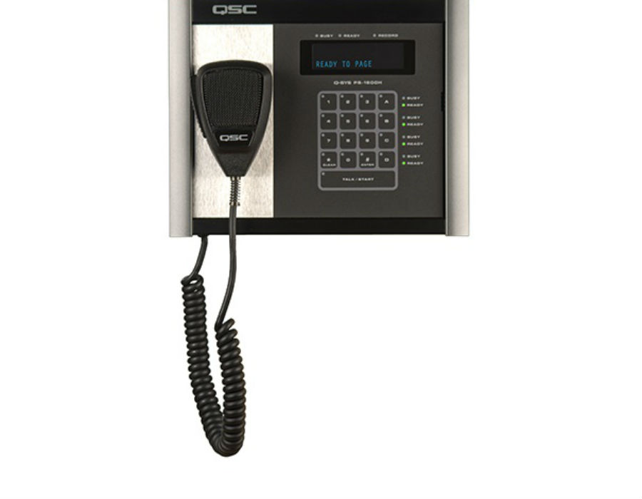 PS-1650H-ESTACIÓN DE VOCEO A MURO DE 16 BOTONES