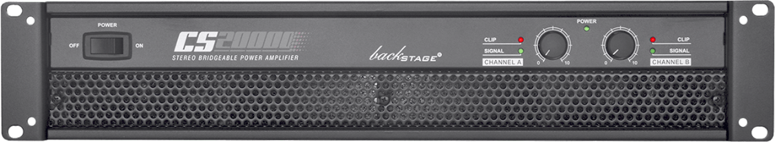 CS-20000 - Amplificador de de 2Ch, potencia 2000 w RMS, clase AB de la serie CS