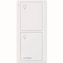 PJ22BGWHL01 Control remoto PICO 2 botones encender, apagar, complemente con un switch on/off, Caseta, RA2, RadioRa2