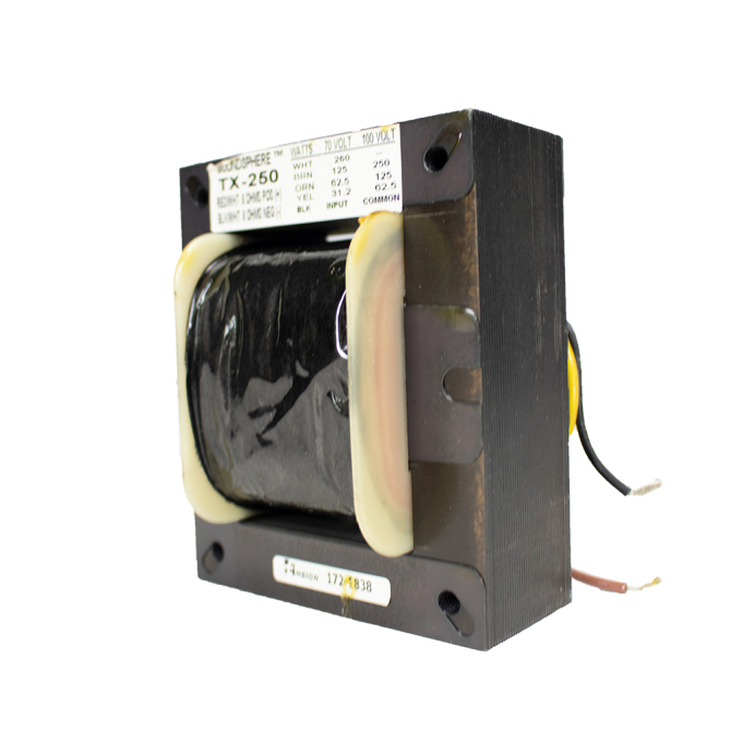 SS-TX250 Transformador de 250 vatios. Para usar con Q-12A, Q-12AWR y Q-15