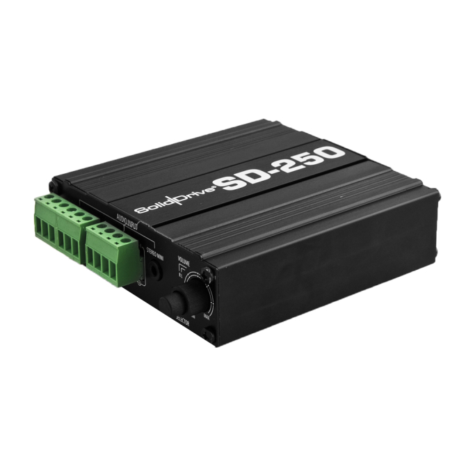 SD250 Amplificador Clase D SolidDrive de 50 vatios por canal