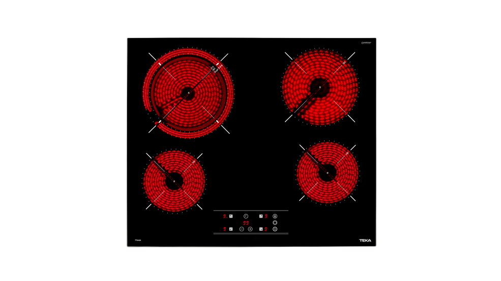 TT 6420 Parrilla Electrica Vitroceramica 60 cm 220 v