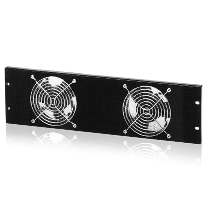 EFP3-2 Montaje empotrado en panel de ventilador doble de 19 pulgadas