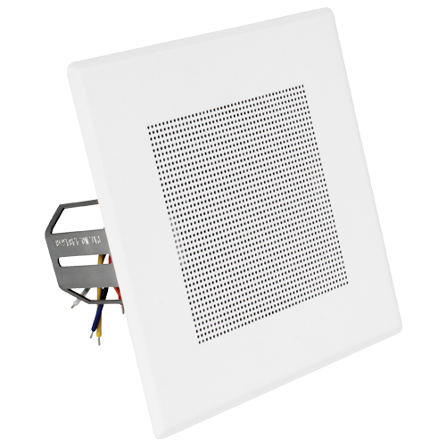 EZB161-4 Altavoz de techo de 4" con transformador de 4 vatios 25 V/70 V y deflector 161-4