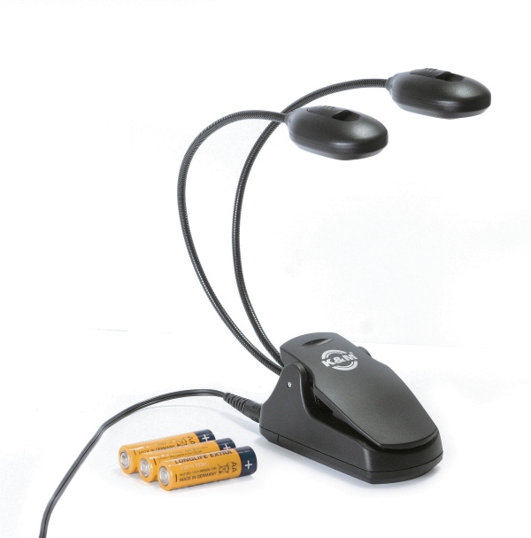 KM12270-000-55 Lámpara para atril »Twin Head«