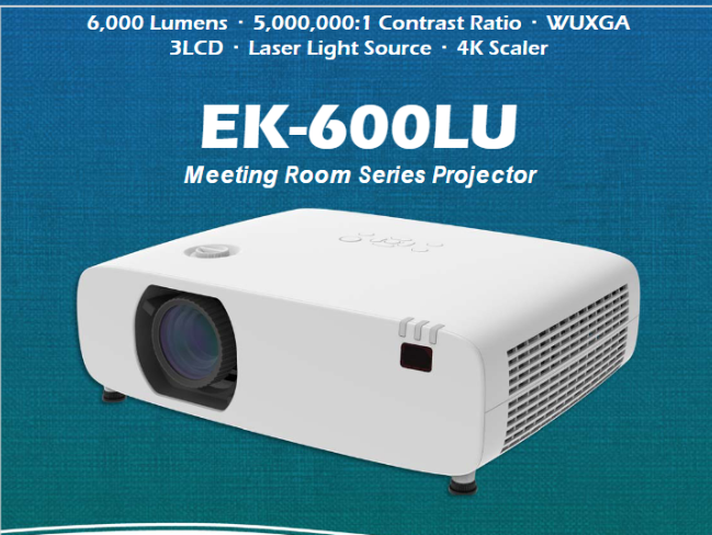 EIKI EK-600LU PROJECTOR 1920X1200 3LCD