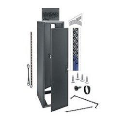 ERK-3525-AV Rack serie ERK de 35 RU, 25 pulgadas de profundidad, configurado para AV