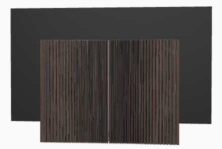 BEOVISION HARMONY 65- Black Anthracite / Dark Oak, INCLUYE: Beovision Harmony - Sound Center; Front Wood Grills /Black Anthracite/ Dark Oak;Wall bracket; CX/C1 65 Screen Interface; BeoRemote One BT/Black Anthracite. La tv se vende por separado