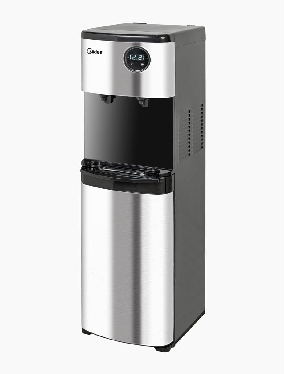 MWD2N1SS DESPACHADOR DE AGUA FRIA/CALIENTE GARRAFON OCULTO SILVER MARCA MIDEA.