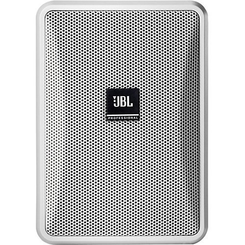 CONTROL 23-1-WH . JBL Professional Control 23-1 Altavoz ultracompacto de 2 vías de 3" con carcasa resistente a la intemperie, color blanco