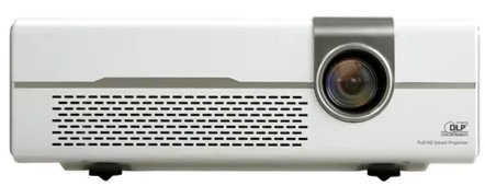 FP-369 DLP imaging tech., native 1080P, 4K compatible, 3500 sensual lumens, Android OS, Hi-Fi stereo