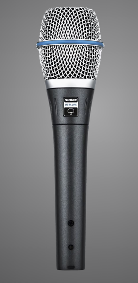 BETA 87A Micrófono condensador para voz