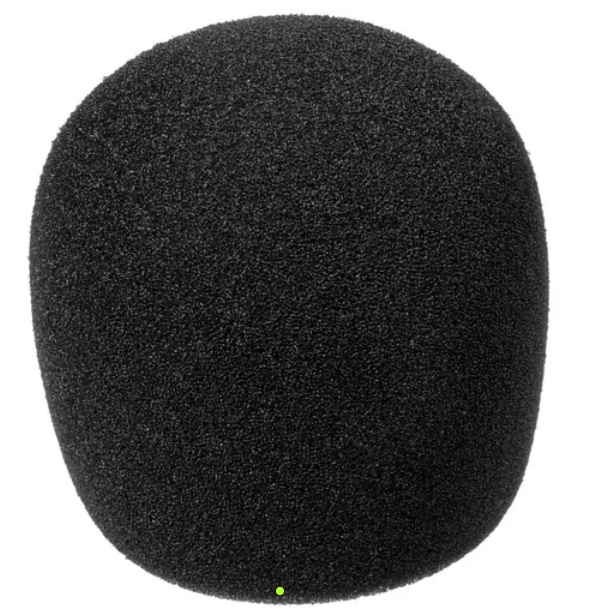 A58WS-BLK Paravientos color negro para micrófonos de mano