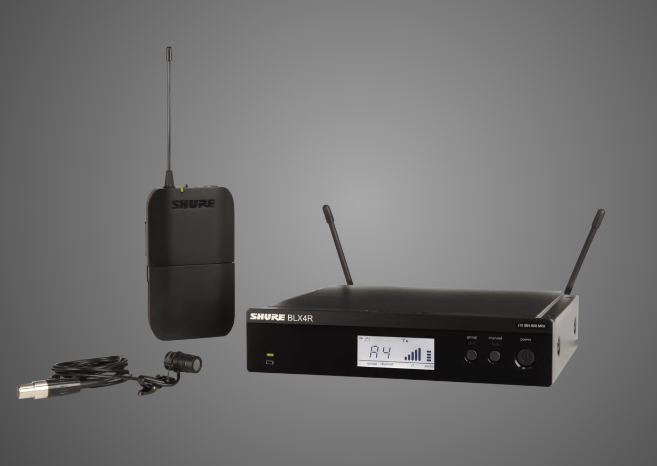 BLX14R/W85 Sistema Inalámbrico de Presentador para montaje en rack con micrófono de solapa