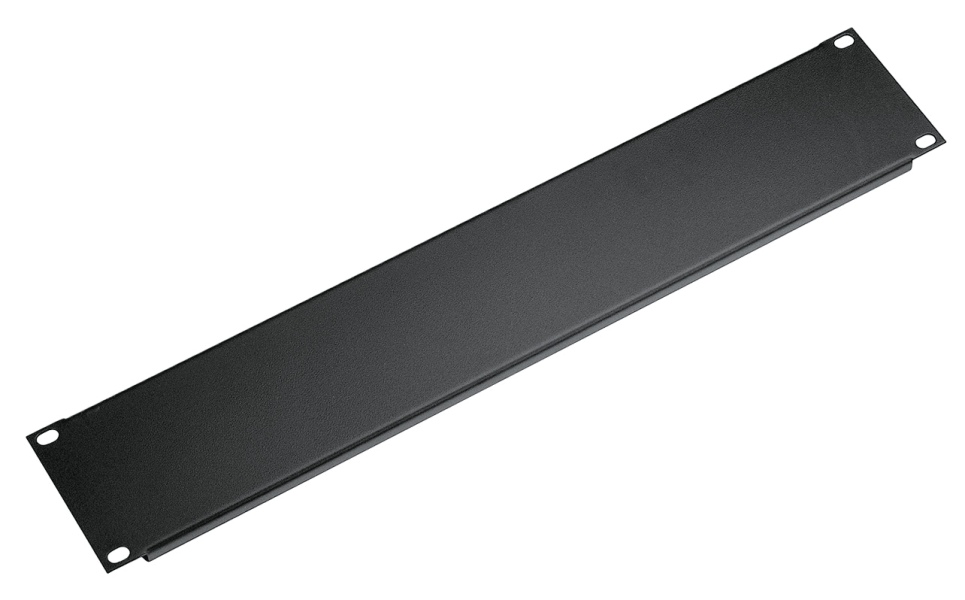 KM49422-000-55 Panel 494/2 negro, 2 espacios