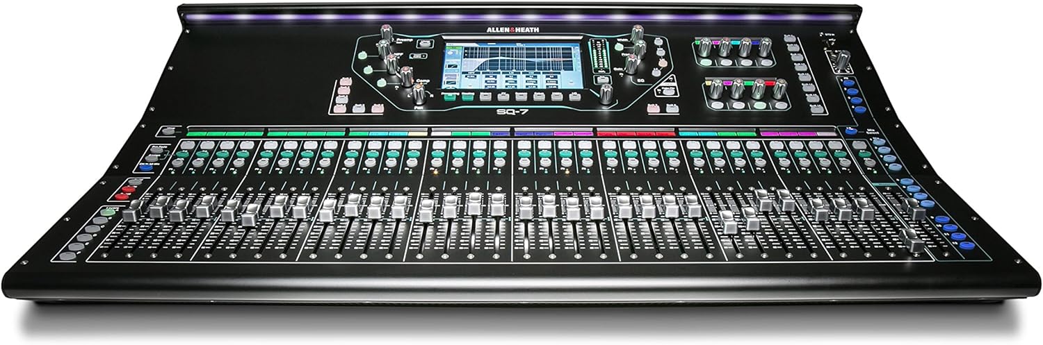 AH-SQ-7 Allen & Heath Mezclador digital de 48 canales/36 bus serie SQ (AH-SQ-7)