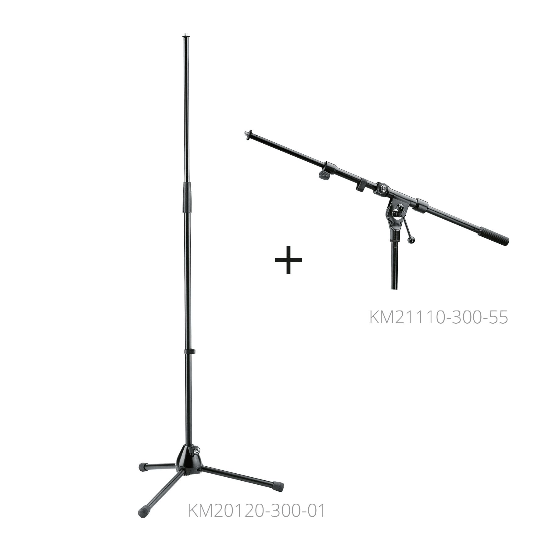 KM21040-300-55 Soporte de micrófono con brazo