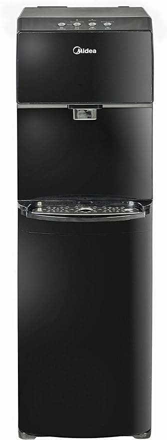 MWD1N0B Despachador de agua free standing / al piso de carga inferior de diseño Slim 1 llave con 3 temperaturas: Fría, Templada y Caliente Luz LED nocturna y controles touch con luz LED