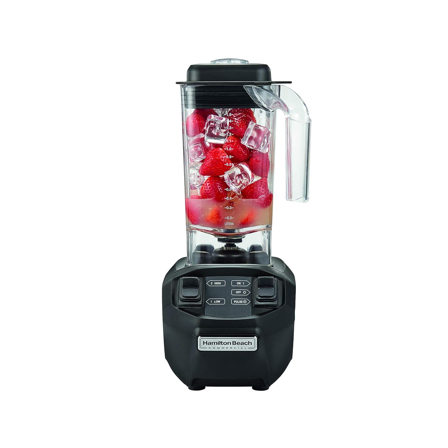 HBB255 Hamilton Beach Commercial HBB255 Licuadora Comercial Rio de 1.6 HP, vaso de copoliester de 1.4 lts con Wave Action System
