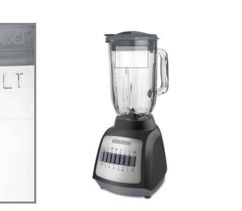 Black + Decker BLBD210GB-MX Licuadora DURAPRO 10 vel 550 watts jarra de vidrio 