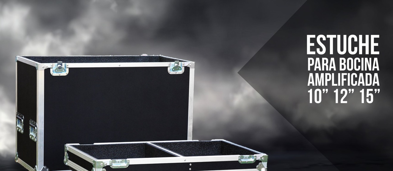 ESTUCHE PARA BOCINA AMPLIFICADA 10 12 15