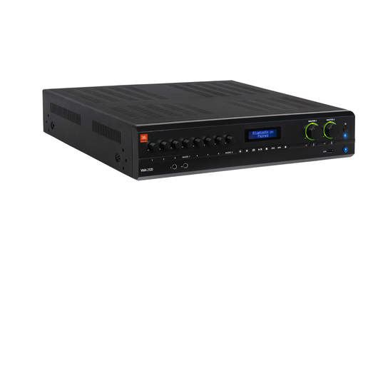 JBL-NVMA2120-0-US Mezcladora-amplificador comercial de 120 W de 2 canales