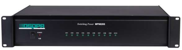 PA System 10 Channel Switching Power
