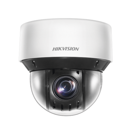 Mini Domo IP PTZ 4 Megapixel / 25X Zoom / 50 mts Luz Infrarroja Inteligente (Visión Nocturna) / Autoseguimiento / WDR 120 dB / PoE+ / IP66 / Ultra Baja Iluminación / MicroS