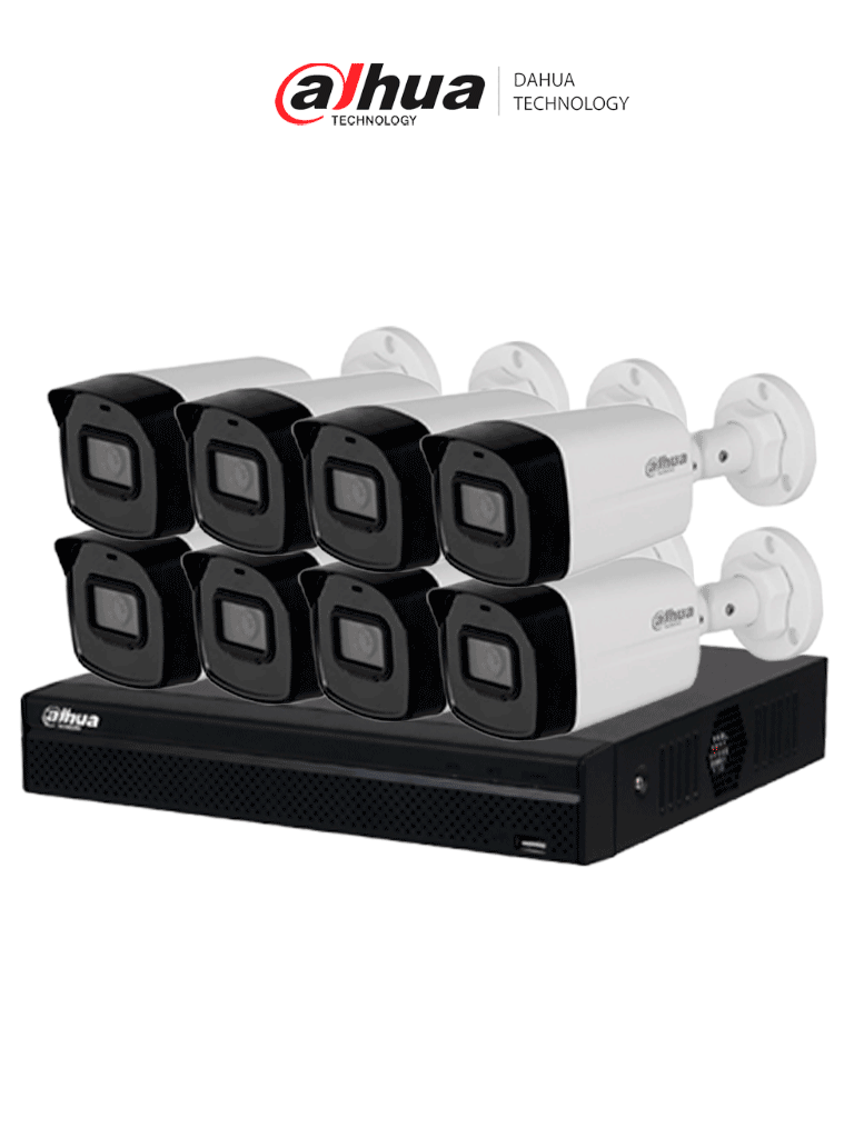  DHI-NVR1108HS-8P-S3/H + 8 DH-IPC-B1E20