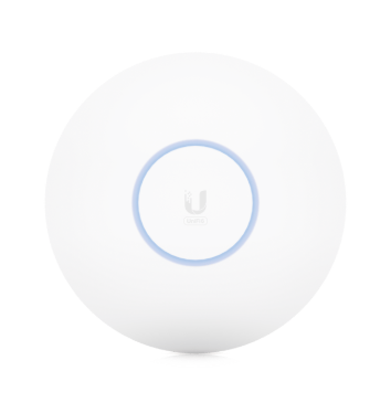 U6-PRO Access Point UniFi WiFi 6 Pro doble banda, para interior, hasta 5.3 Gbps, 5 GHz (MU-MIMO 4x4 y OFDMA) y 2.4 GHz (MIMO 2x2)