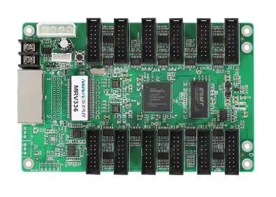 Tarjeta receptora Novastar MRV336, tarjeta receptora de pantalla LED, conectores HUB75 para sistema de Control de pantalla de publicidad LED