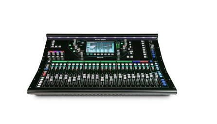 Mezcladora Digital Allen & Heath • 24 Entradas Mono (XLR) expandibles a 48 entradas, * 14 Salidas en XLR (asignables), * 3 Entradas Estéreo (2 x TRS + 1 Miniplug), * 8 Efectos FX Estéreo con regresos dedicados , * Opción a Módulo de Mezcla Personal ME