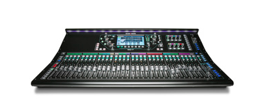 Mezcladora Digital Allen & Heath • 32 Entradas Mono (XLR) expandibles a 48 entradas, * 16 Salidas en XLR (asignables), * 3 Entradas Estéreo (2 x TRS + 1 Miniplug), * 8 Efectos FX Estéreo con regresos dedicados, * Opción a Módulo de Mezcla Personal ME