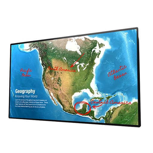 AQUOS BOARD 4W-B55FT5U: PIZARRON INTERACTIVO Y MONITOR PROFESIONAL DE 55? MULTI-TOUCH (HASTA 20 PUNTOS SIMULTANEOS) VERSIÓN ESTÁNDAR CON COMPUTADORA BÁSICA COMO PLAYER DE SEÑALIZACIÓN DIGITAL