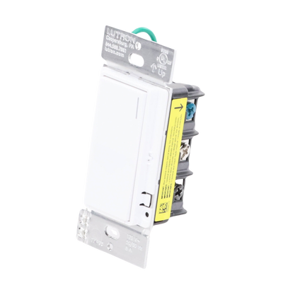 RRST-8NS-WH  (RadioRa3) Apagador Sunnata color blanco para linea Radio Ra3, 8A de iluminacion, 5.8A Motor