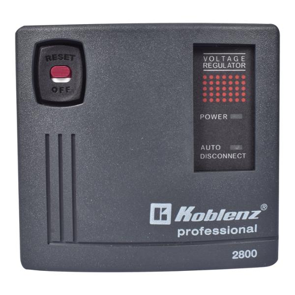 260149 REGULADOR DE VOLTAJE 2000 W NEGRO KOBLENZ