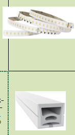 CWGR24V-2700K-2835*120-11W-90Ra-Zhengyi Silicone LED Strip-20*20