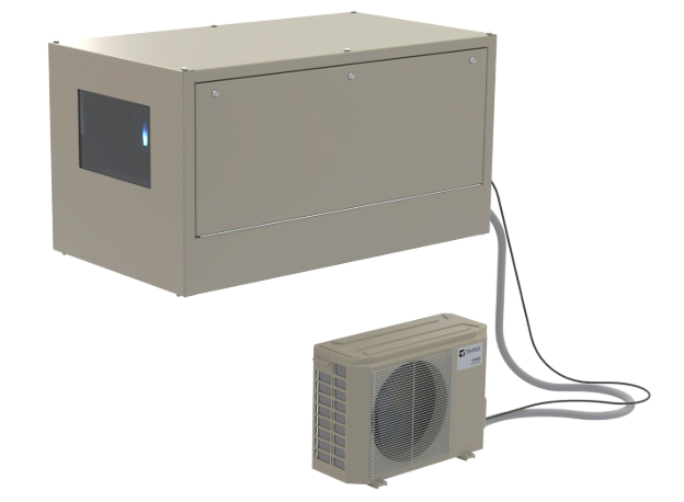 Sistemas de enfriamiento activo para proyección exterior de 5 a 50 000 lúmenes para paisajes, retratos, UST y personalizados para todos los climas.