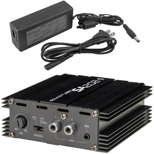 SA202-II SoundTube Entertainment SA202-II-RDT Mini Amplifier with Power Supply