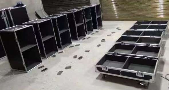 FG-215 Fly case for two 15pulgadas speaker