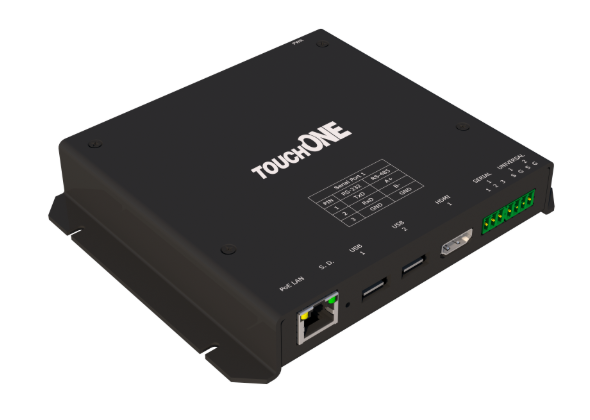 TOUCH ONE OVERVIEW Standalone graphic player for reservation overview