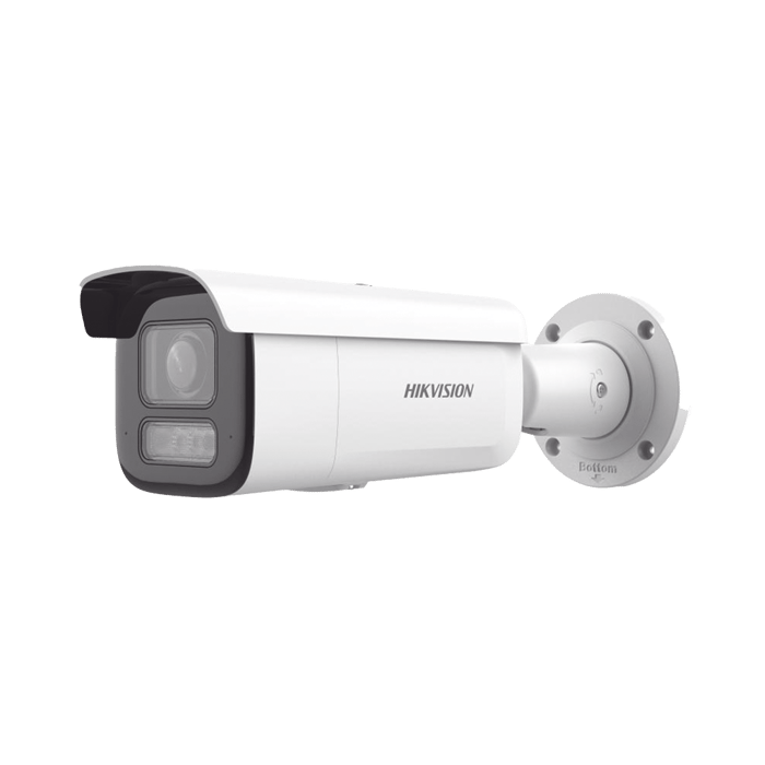 DS-2CD2683G2-LIZS2U  [Smart Hybrid Light + Micrófonos Duales Integrados] Bala IP 8 Megapixel (4K) / Lente Motorizado 2.8-12 mm / 60 m Luz Blanca + 60 m IR